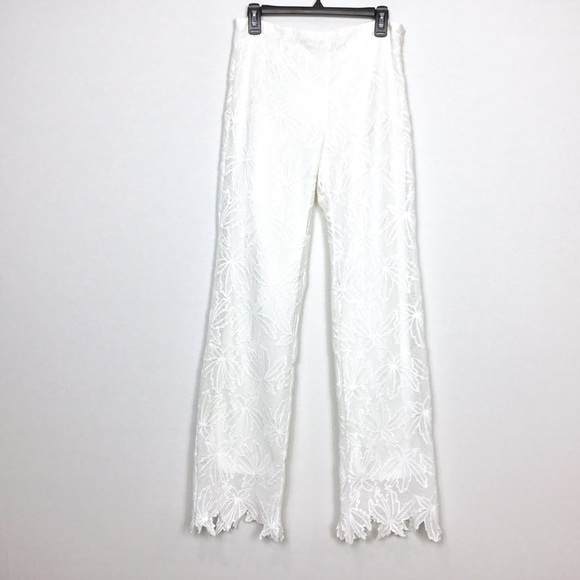 BB Dakota Pants - BB Dakota NWOT Lace Scalloped Bottom Pants
